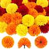 10Pcs Carnation Fake Flower Heads Colorful Artificial Mexico Flowers  Mother's Day