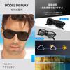[FEISEDY] Sunglasses for Men, 7-Step Photochromic Lenses, Polarized, Unisex, Stylish, Lightweight, Popular, UV400, for Driving, Fishing, etc. B1103