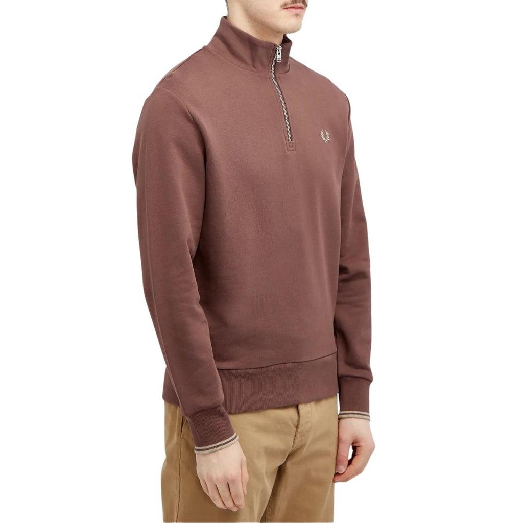 Fred Perry Unisex Adult Half Zip Sweatshirt