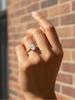925 Sterling Silver Fashion V-shaped Oval Zircon Ring For Women Engagement Anniversary Wedding Party High Quality Fine Jewelry