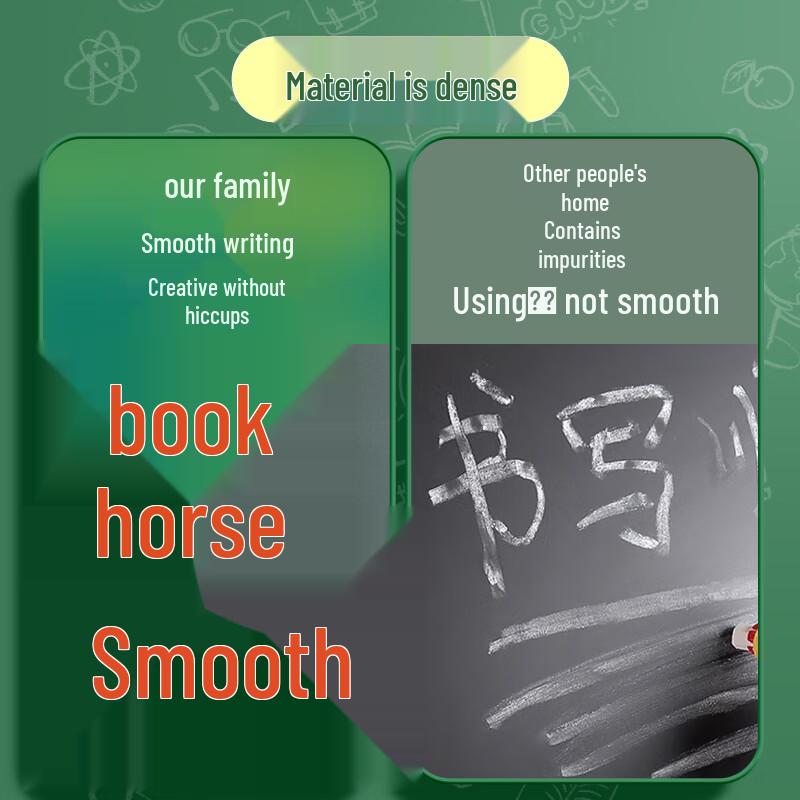 Jinzhi Dustless Colored Chalk Set