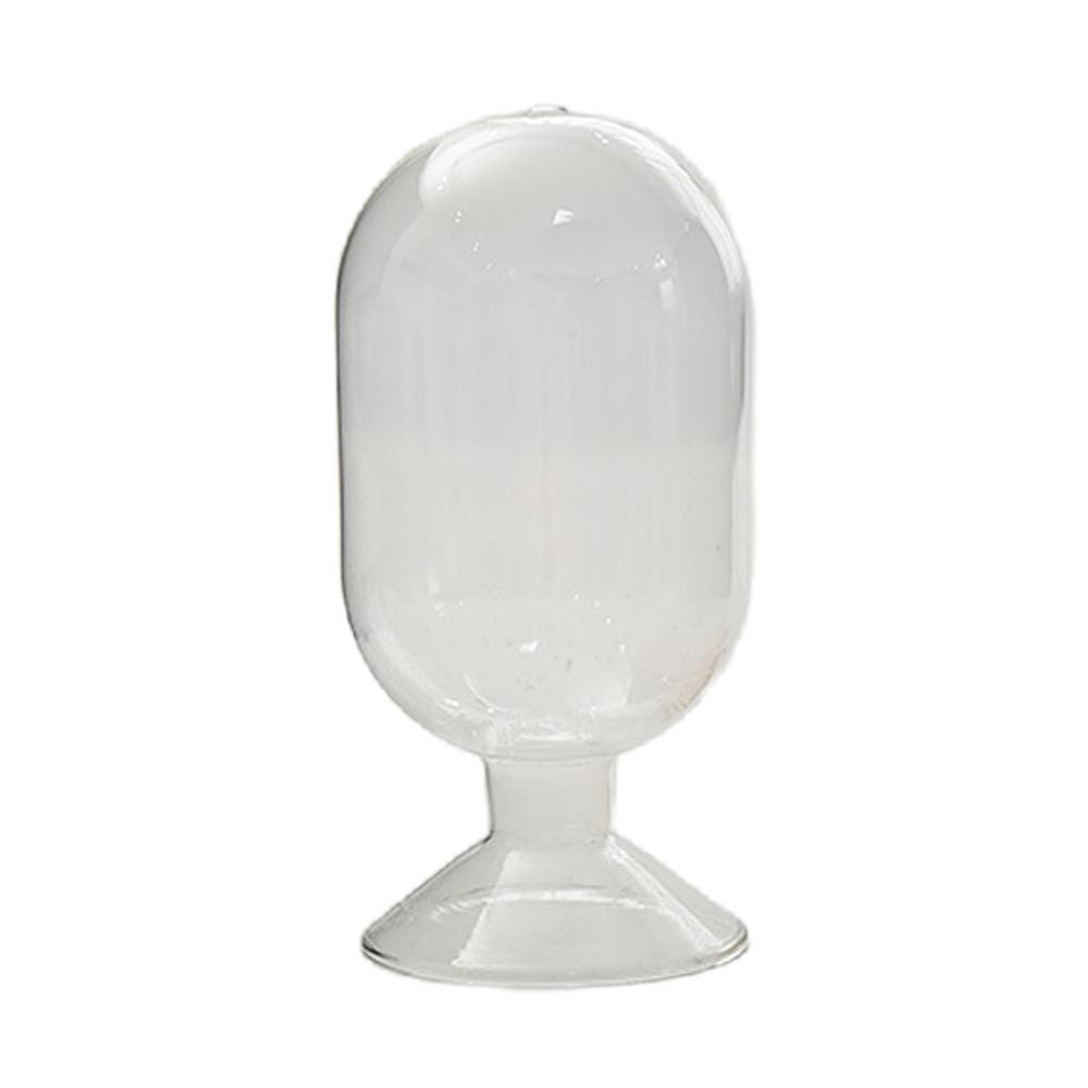 Glass Match Holder Clear Match Holder Glass Match Storage Jar Home Display Glass Bottle Matches Container Glass Display Dome 1269₽