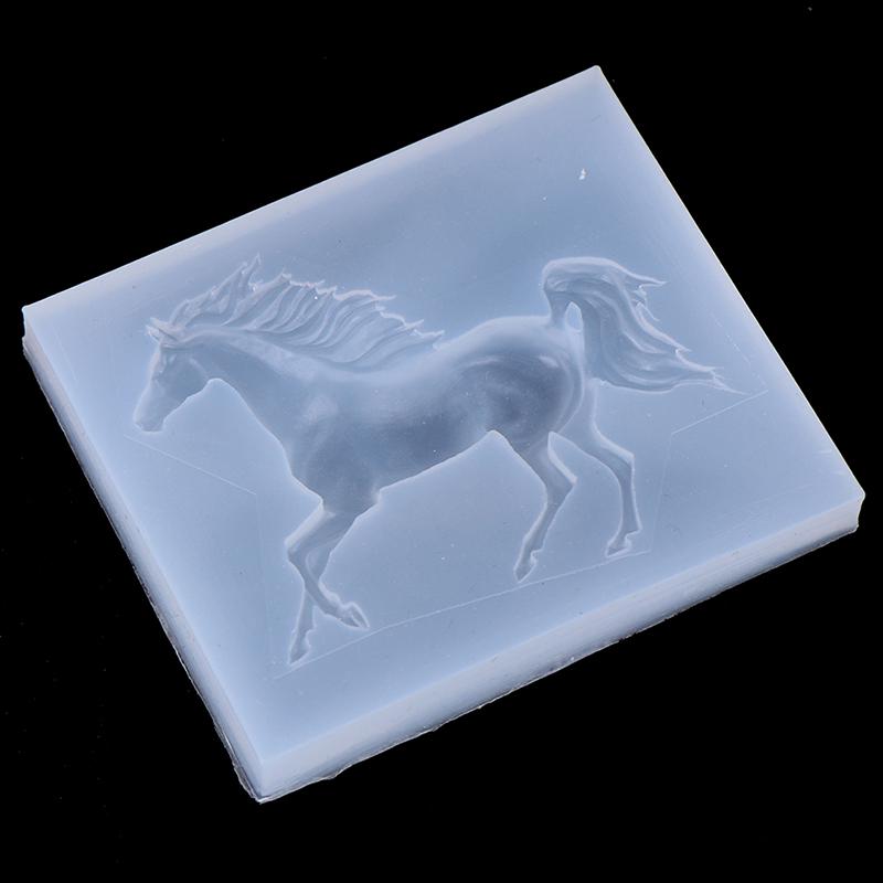 Silicone Mold Horse Candy Chocolate Fondant Molds Cake  Decorating Soap Tool