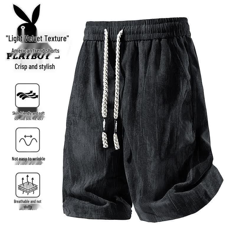 PLAYBOY Men s Casual Summer Loose Fit Shorts 8XL
