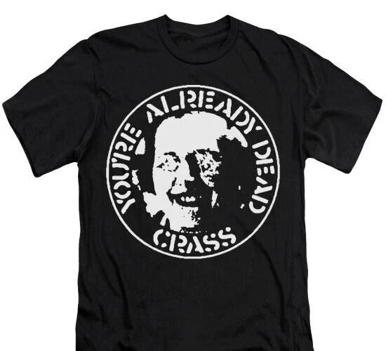 Crass - You re already dead T-Shirt, Rock Punk Gothic Unisex tee L