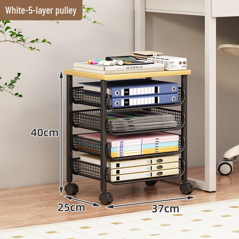 Multi-Layer Desk Organizer and File Storage Box