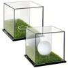 Transparent Golf Ball Display Case Lawn Design Golf Ball Acrylic Box  Golf Supplies