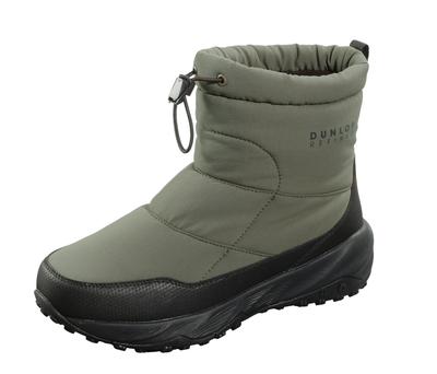 Dunlop Refined Bean Waterproof Winter Snow Boots Men's Boots, DA3101, Khaki,