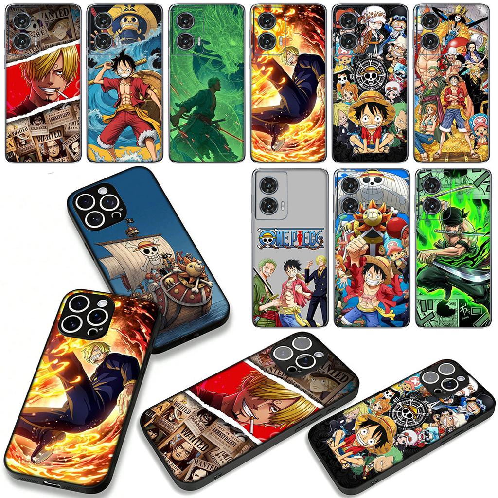 Roronoa Zoro One Pieces Luffy Sanji Case for Samsung Galaxy A55 A54 A25 A36 A17 A26 A35 A33 A34 A14 A37 S9 S20 S21 FE S10 Plus