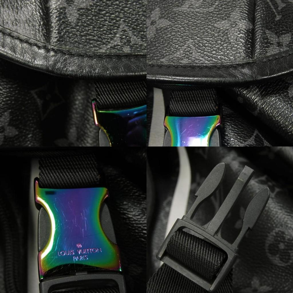 Mochila Daypack 12564 Usada M43409 7927 Fragment Circle Thunder de Hiroshi Fujiwara Monogram Eclipse para Hombre de Japón