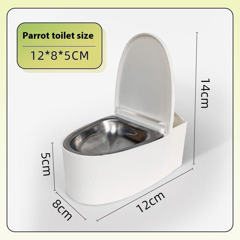 

Товары для животных Попугай Настенный унитаз Xuanfeng Peony Туалет Пластиковый Металлический Подкладка Съемный Смывной Туалет Metal liner