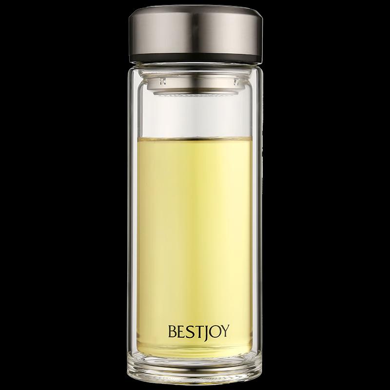 BESTJOY Fuguang Shixi Double-Layer Borosilicate Glass Cup