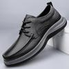 Luxury Brand Men Genuine Leather Shoes British Business Lace Up Oxford Shoe Fashion Man Casual Dress Shoes Leisure Walk Footwear