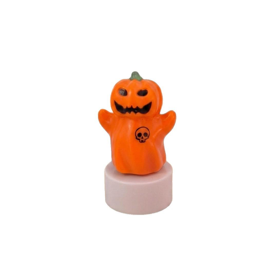 Halloween LED Candle Ghost Light, DIY Scene Decor Party Atmosphere Pumpkin Lantern
