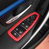 4Pcs For BMW F30 F35 3 Carbon Fiber Interior Door Window Lifter Control Switch Decor Armrest Panel Trim Car Styling Accessories