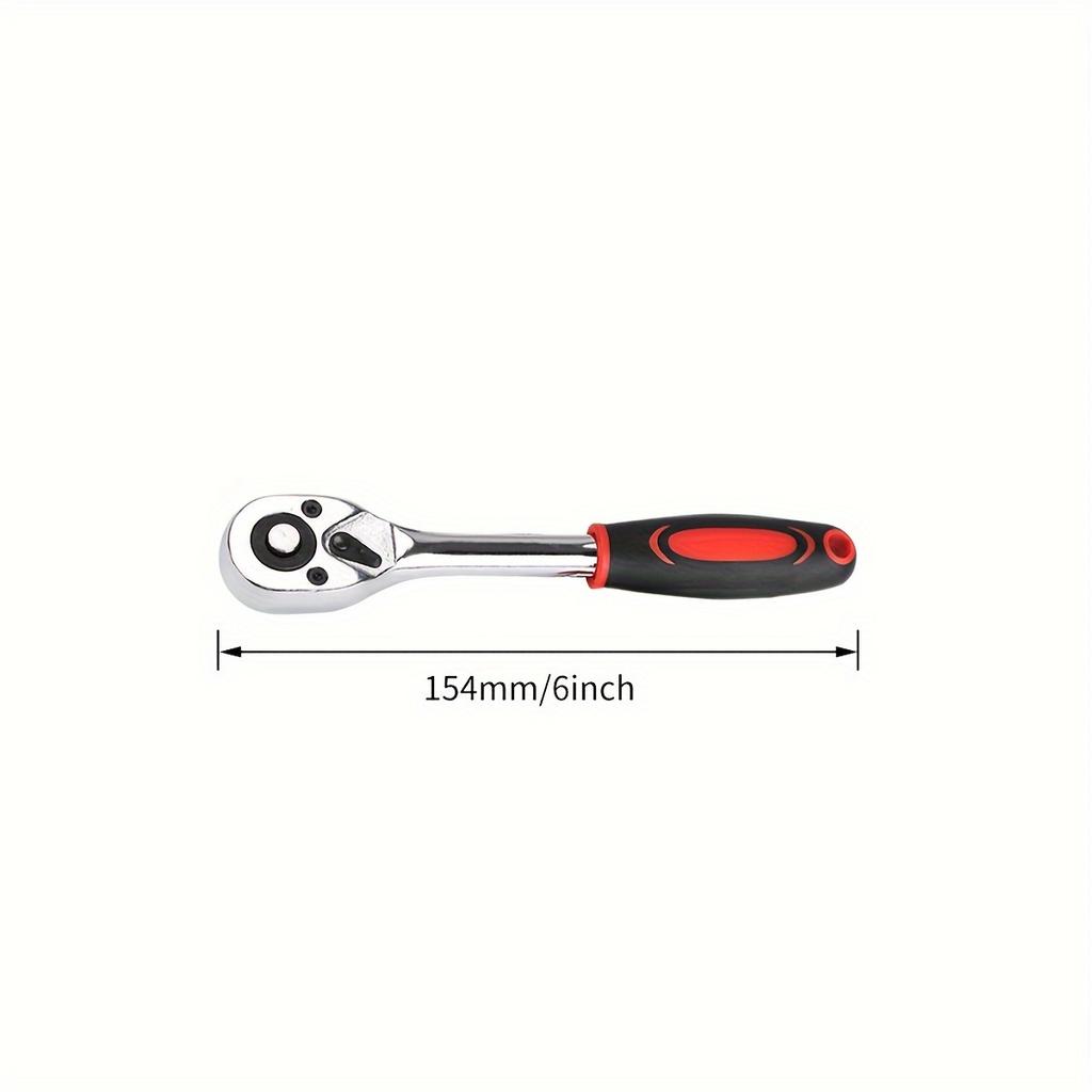 1/4" 3/8" 1/2"inch Ratchet Wrench 24 Teeth Extending Telescopic Ratchet Socket Wrench Tool Plate Ratchet Handle Wrench Tools