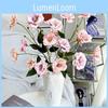 Artificial Flower Gardenia Wedding Hotel Restaurant Desktop Decoration Ornament