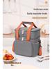 Runhui Doppellagige isolierte Lunchtasche für Reisen und Outdoor-Lebensmittellieferung