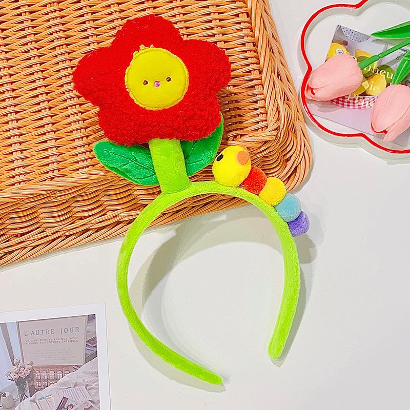2023 Hot Sales Cartoon Flower Hair Hoop Fascia per capelli per bambini Donna Fascia per capelli Moda Festa Accessori per capelli Ragazze Copricapo Regali