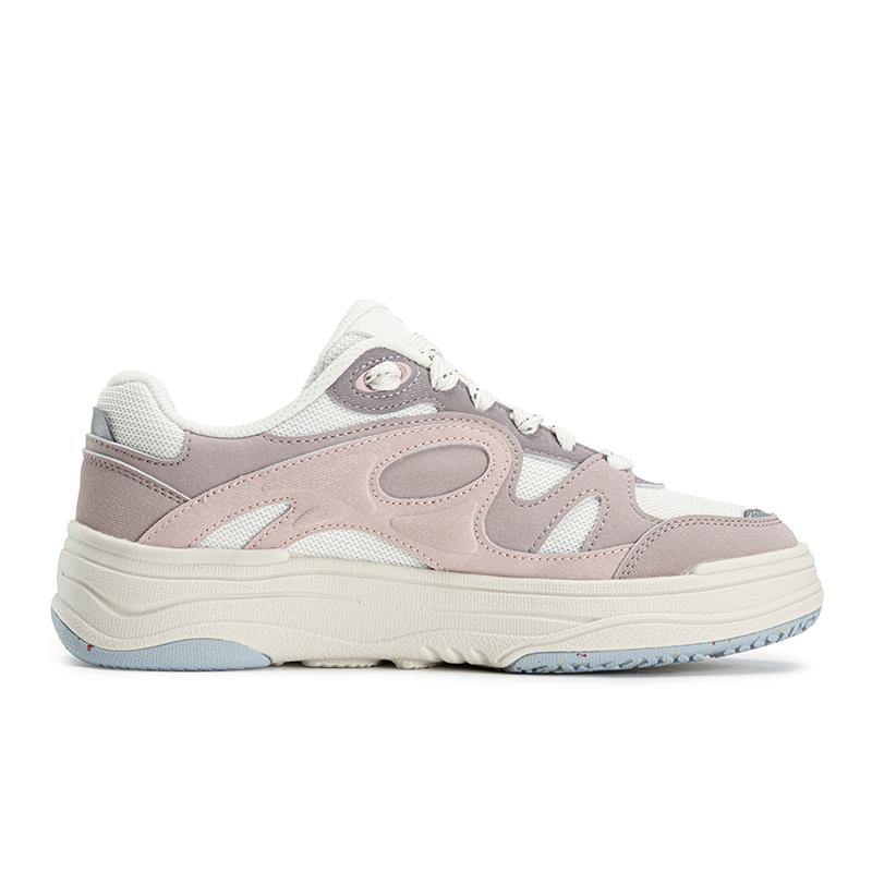 FILA Vibe 1+ Rhythm Shoes Classic Versatile Durable Lightweight Breathable Low-Top Skate Shoes Women sneakers Cream Deer-Pink F12W623210FGF