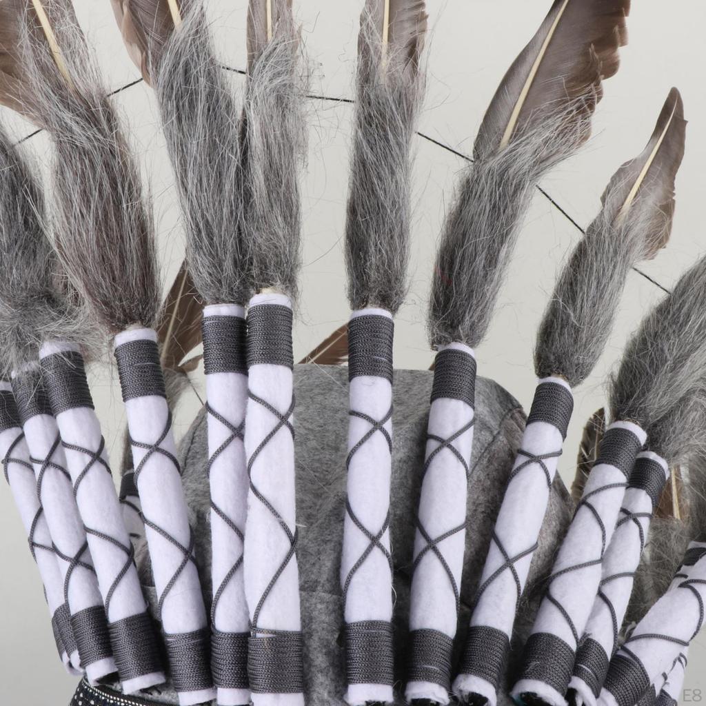 Amerikanischer Häuptling Indianerhut Foto-Requisiten Kopfbedeckung für Performance-Show