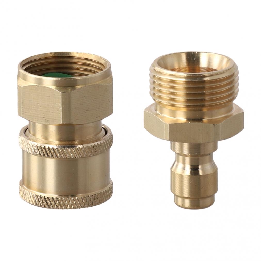 Connector Gold Color High Pressure Washer Accessories