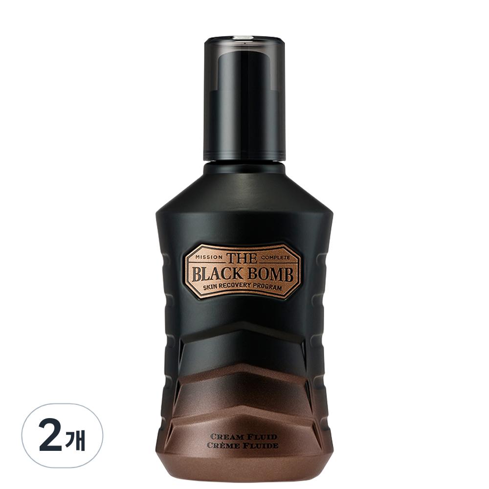 

THE FACE SHOP Крем-флюид Black Balm для ухода за кожей у мужчин, 130 мл, 2 шт.
