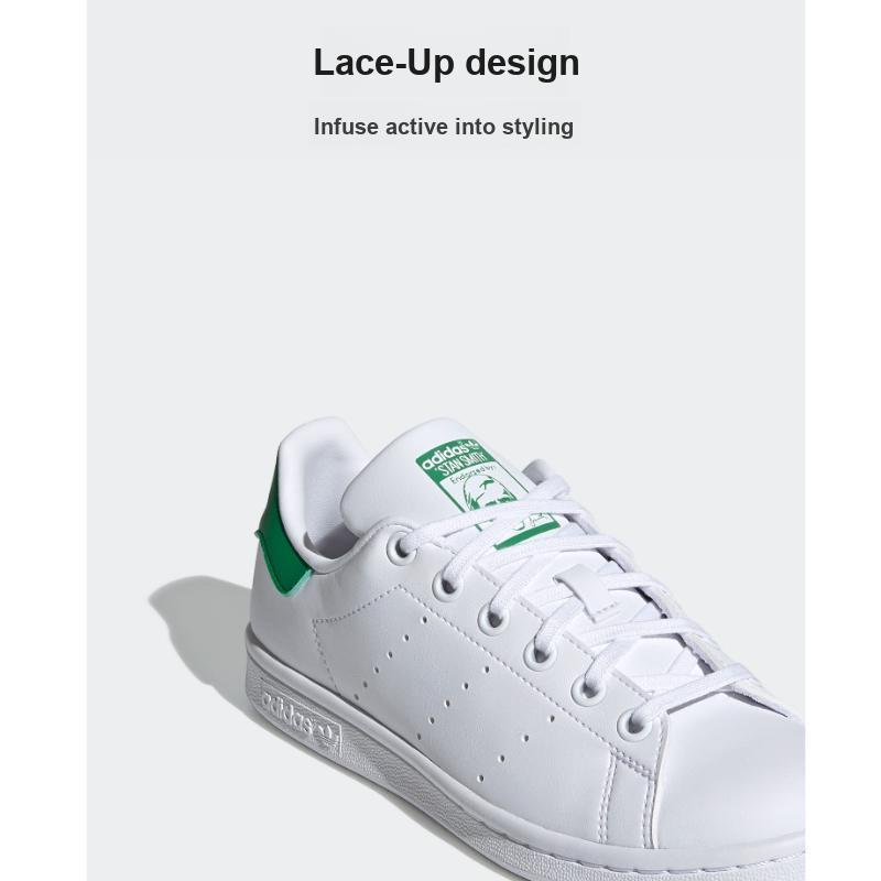 adidas Stan Smith Primegreen Ragazzo Bianco Verde Scarpe da Ginnastica per Bambini Cloud-White FX7519