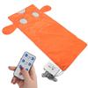 Far Infrared Heating Sauna Blanket Body Steaming Fitness Blanket for Home Salon (Orange) AU Plug