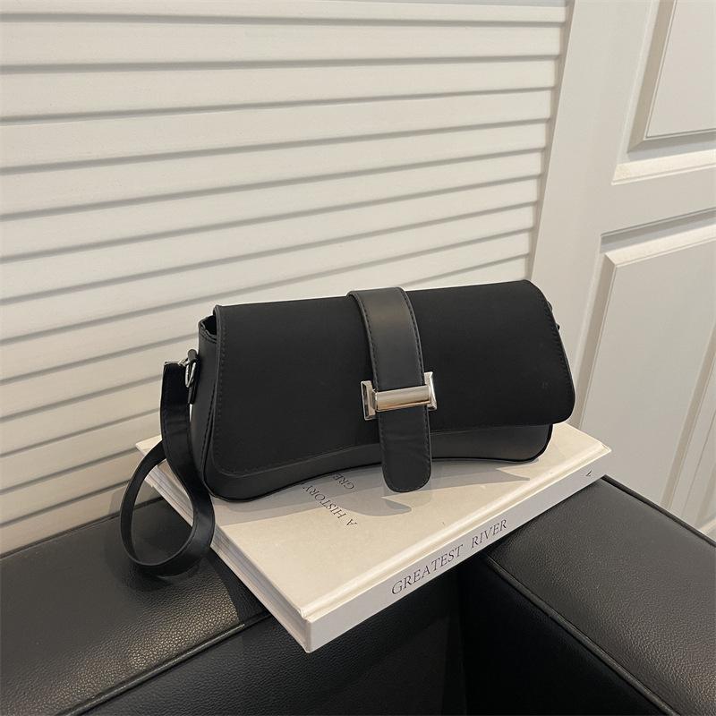 Einschultertasche, Modische und Schlichte Baguette Crossbody-Tasche für Damen