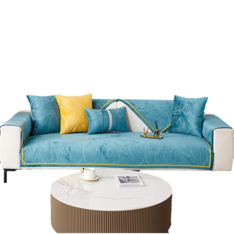 Sofa Cushion Four Seasons Universal Affordable Luxury Style Backrest Towel Modern Cushion High-End Sofa Cover Cover Cloth Cushion