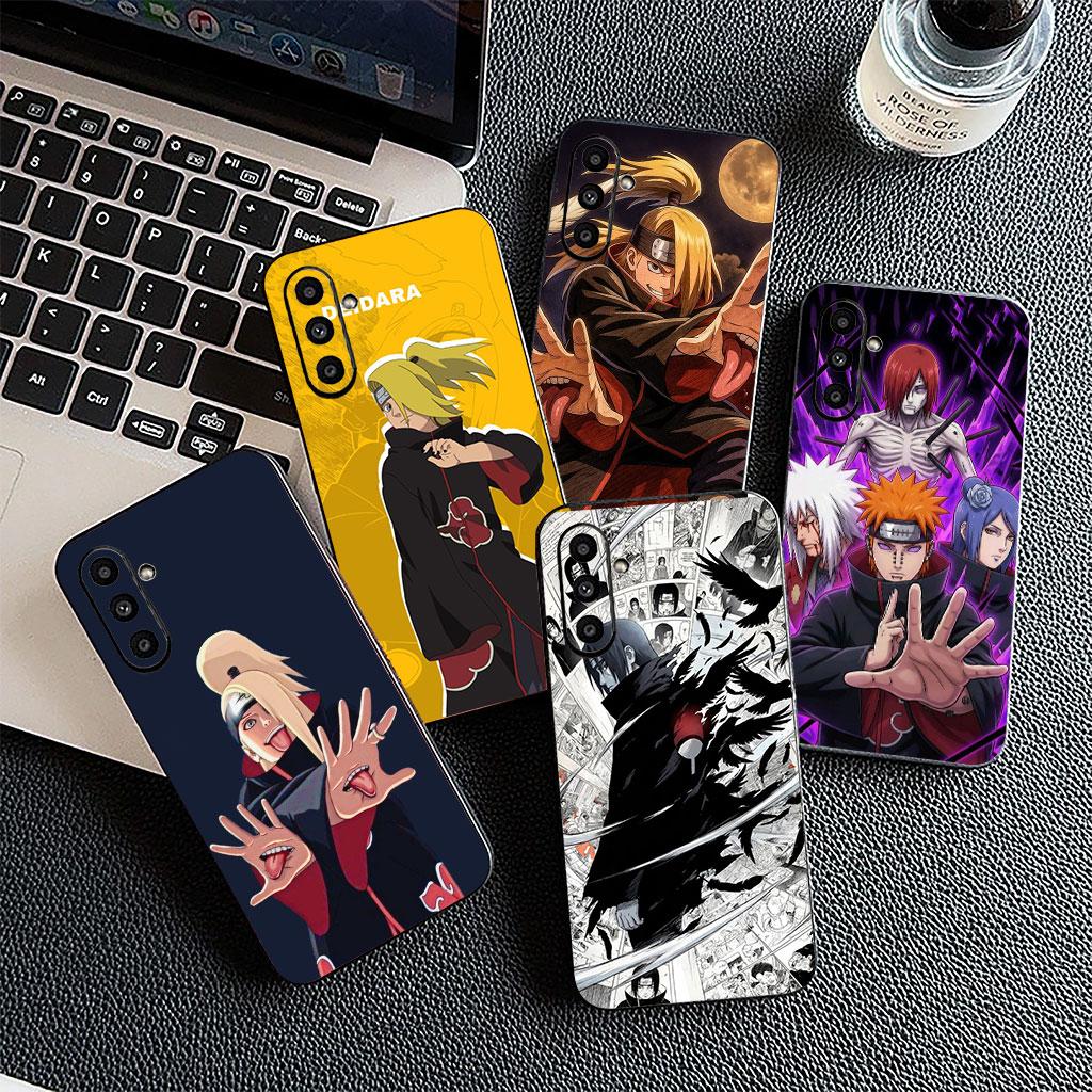 Cover for Samsung Galaxy S22 S21 S20 FE Ultra Plus A35 A36 A55 A37 A33 A34 A57 Case Deidara Narutos Uchiha Itachi Pain Akatsuki