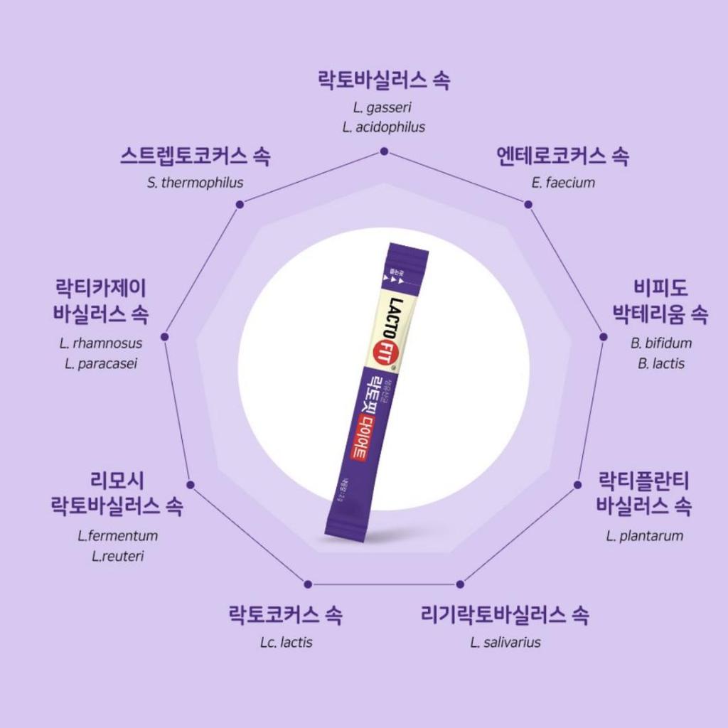 [LACTOFIT] Diet Probiotics 60 Sticks