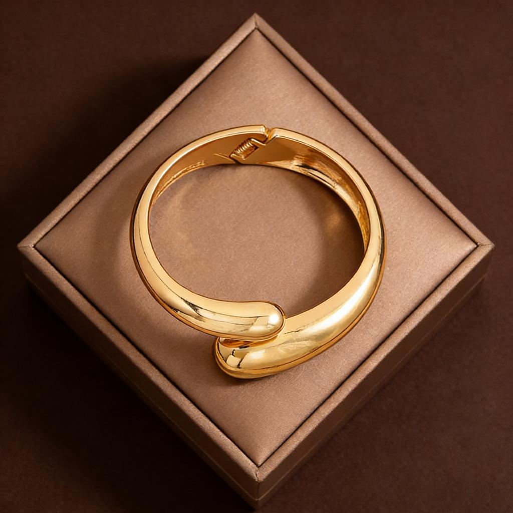 Geometric Oval Open Bracelet Simple Fashion Trend Bracelet High Sense Niche Tide Jewelry