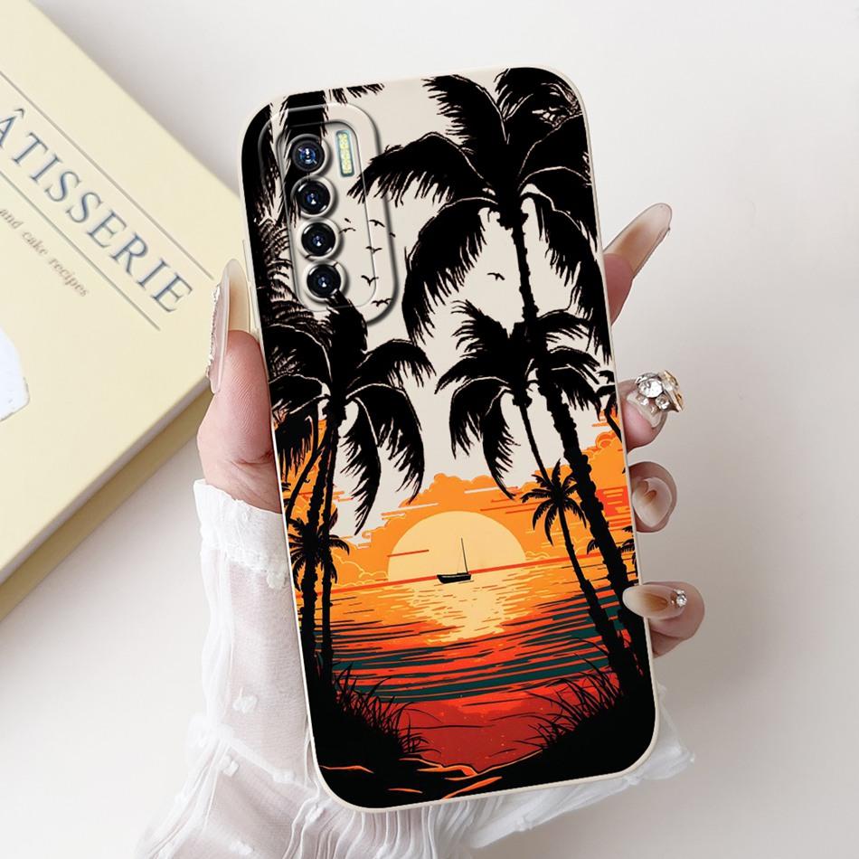 For Tecno Camon 17 Pro 17P 17 Phone Case Camon17 Camon17P 17Pro CG6 CG7 CG8 Cute New Design Soft Silicone Plain Shockproof Cases