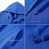 Unisex Heavyweight Hoodie: Solid Color American Street Style for Autumn/Winter