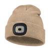 Customizable LED Light Up Knitted Winter Hat for Kids Warm Luminous Beanie With Embroidery Option Stock Available