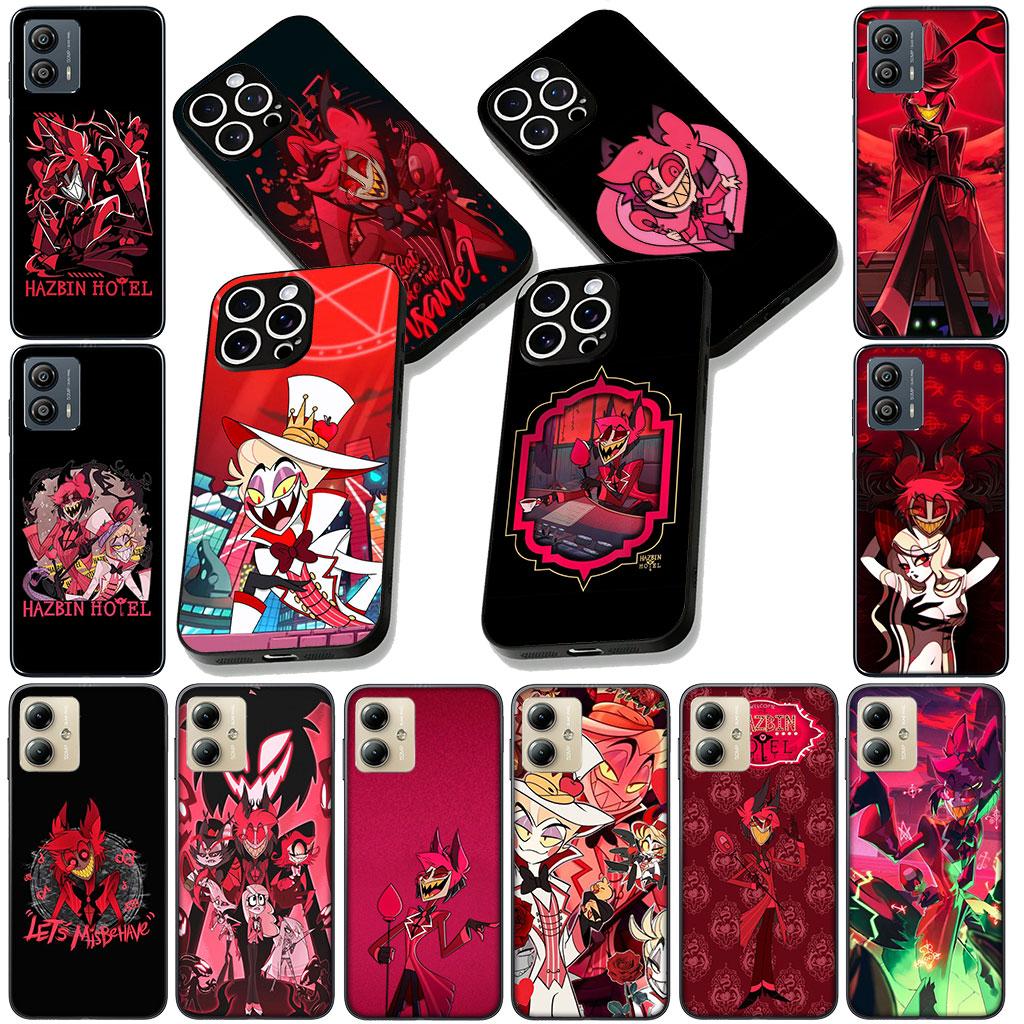 Phone Cover for Samsung Galaxy S25 S24 S23 FE Plus Ultra S7 Edge A16 A15 5G s25+ Case Charile H-Hazbins Alastors Hotels Dust
