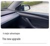 Carbon Fiber Decor Strips for Tesla Model 3/Y Dashboard & Console Protection