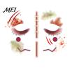 Temporary Face Tattoos for Party Halloween Tattoo Stickers, Waterproof Scary Makeup Decals Party, Funny Wound Scar Body Art Kids Adults Easy
