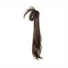 Claw Ponytail Dlouhé prodlužování culíku Syntetické Clip In prodloužení vlasů Elegantní pro každodenní použití Vlasové doplňky