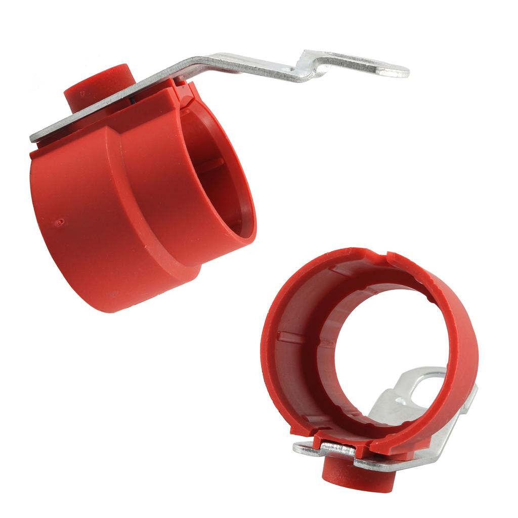Red Trailer Plug Holder 7 Pin /13 Pin Trailer Connector Trailer Parts Mounting On Trailer Drawbar Parking Cover