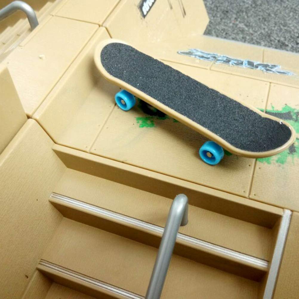 Creacom Mini Skateboard Finger Skate Skate Park Finger Skate Park Finger Sports Toy Tréninkové díly pro chlapce dívky Narozeninový Vánoční dárek