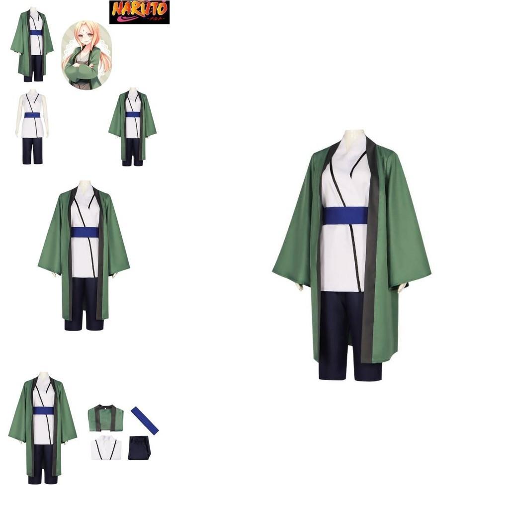 Ninja Tsunade Cosplay Kostuum Voor Halloween En Anime Fans Op Voorraad
