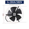 G-type 380V Variable Frequency Motor Cooling Fan with External Rotor