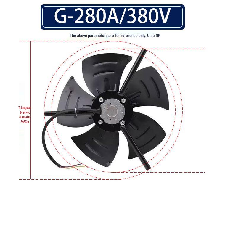 G-type 380V Variable Frequency Motor Cooling Fan with External Rotor