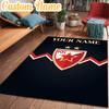 Custom Name FK Crvena Zvezda Rug Office Rug Chair Mat Non Slip Carpet Rugs for Bedrooms Dining Room Living Room Home Decor Gifts