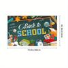 1pc Set Up Supplies, Hang Banners, Flags, Return To School, Party Activities, Take Photos, Background Cloth for The Beginning of The School Season