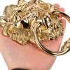 Leeuwenkop Trekgrepen Deurhandgrepen Goud Zinklegering Voordeur Klophamer Metalen Deurtrekkers Handgrepen Decoratie Hardware