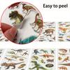 10pcs Dinosaur Stickers 3D Dino Puffy Stickers for Jurassic Theme Favors Reward More Puffy Stickers ZSY